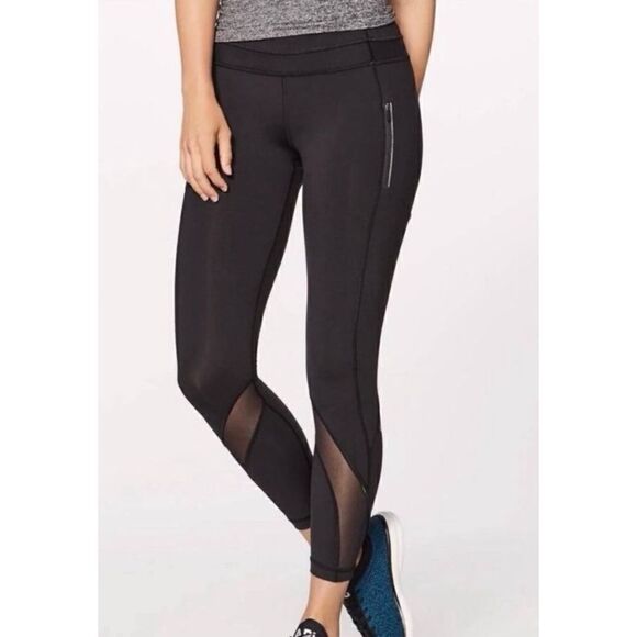 Lululemon Inspire Tight II Leggings in Black Size 10 - Picture 1 of 10
